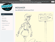 Tablet Screenshot of mosaiker.de